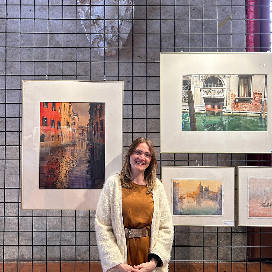 Lisa Mazzon Artista acquerello_Watercolors