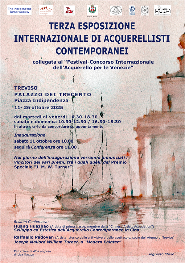 Manifesto_Acquerello Venezia 2025_Lisa Mazzon Acquerelli Manifesto_Acquerello Venezia 2025_Lisa Mazzon Acquerelli