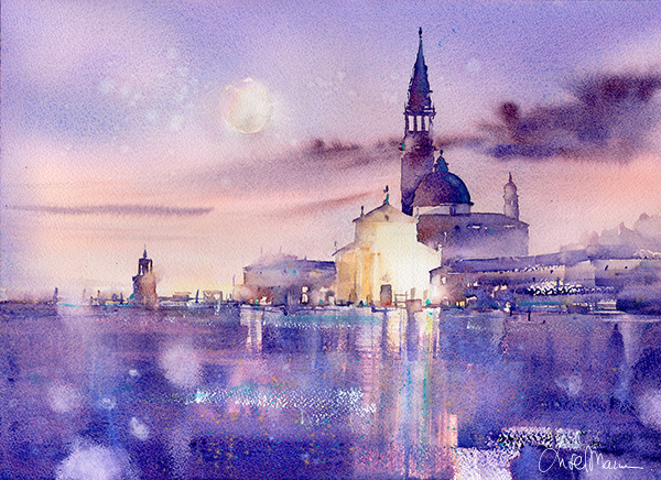 Mazzon Lisa_01_San Giorgio Impressions_600X430_Acquerelli Venezia Mazzon Lisa_01_San Giorgio Impressions_600X430_Acquerelli Venezia